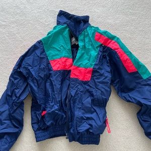 Retro windbreaker